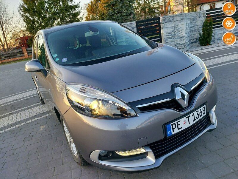 Szary Używany 2010 Renault Scénic III Minivan | 28 900 zł (Drogi) - Obraz 1/4