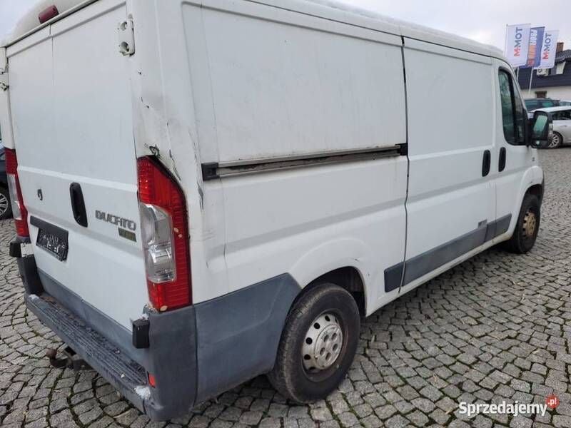 Biały Używany 2007 Fiat Ducato Van | 16 700 zł - Obraz 1/4