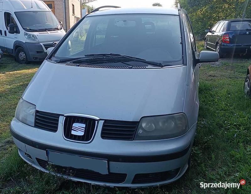 Używany Seat Alhambra 2007 Srebrny Minivan