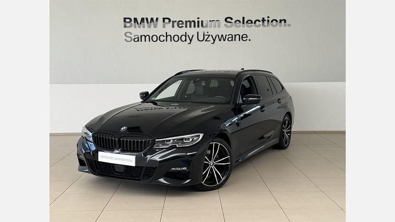 Black sapphire metallic metalizowany Używany 2022 BMW 320 Shadowline Kombi | 155 900 zł (Dość drogi) - Obraz 1/3
