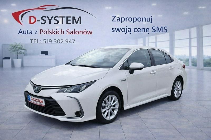 Używany Toyota Corolla 122 KM (89 kW) 2021 Biały Sedan/Limuzyna