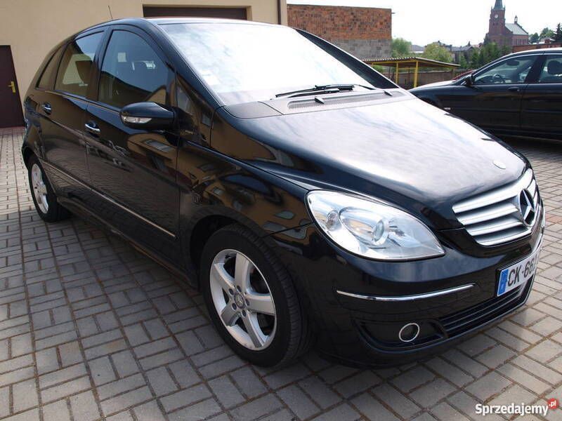 Używany Mercedes B200 Avantgarde 140 KM (102 kW) 2008 Czarny Minivan