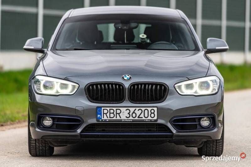 Szary Używany 2016 BMW 120 M Sport Hatchback | 49 900 zł (Uczciwa cena) - Obraz 1/4