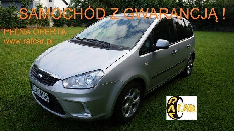 Srebrny Używany 2009 Ford C-MAX Minivan | 14 999 zł (Uczciwa cena) - Obraz 1/4