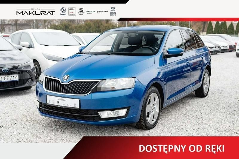Niebieski Używany 2016 Skoda Rapid Ambition Hatchback | 31 900 zł (Uczciwa cena) - Obraz 1/4