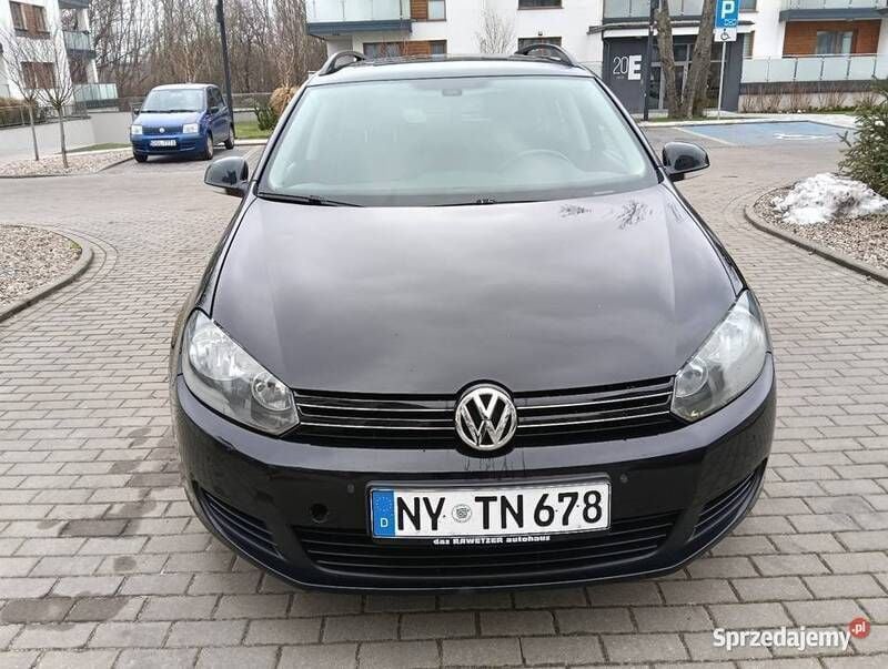 Czarny Używany 2011 VW Golf VI Kombi | 16 900 zł (Dobra cena) - Obraz 1/4
