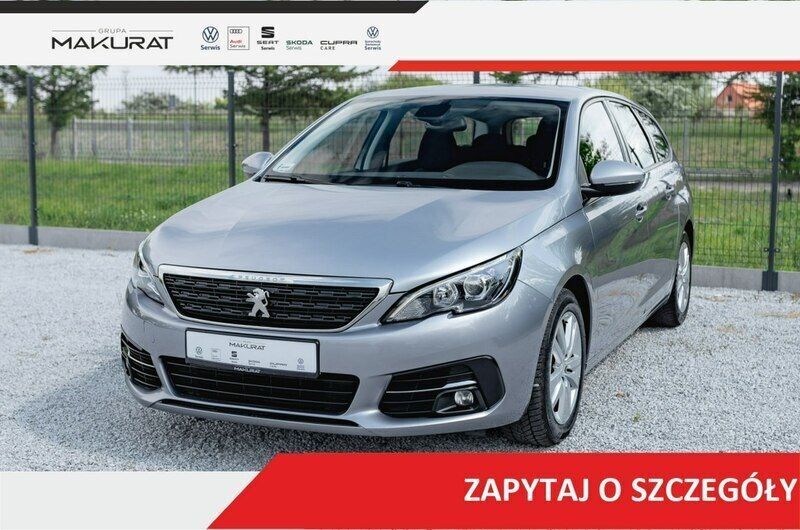 Szary Używany 2021 Peugeot 308 Active Kombi | 44 850 zł (Uczciwa cena) - Obraz 1/4