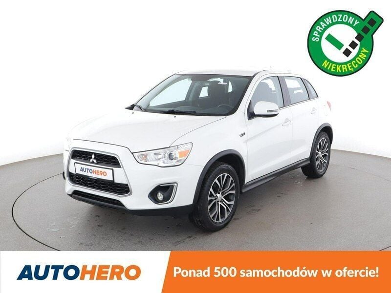 Biały Używany 2015 Mitsubishi ASX SUV | 45 800 zł (Uczciwa cena) - Obraz 1/3
