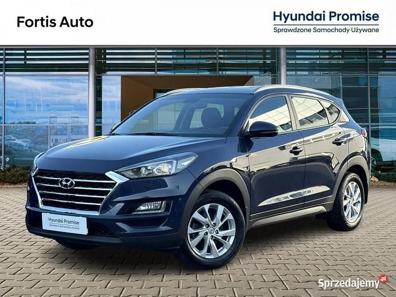 Granatowy Używany 2019 Hyundai Tucson Comfort SUV | 79 900 zł (Uczciwa cena) - Obraz 1/4