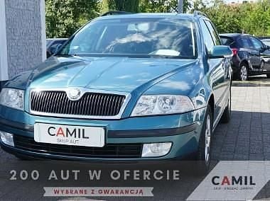 Niebieski Używany 2008 Skoda Octavia Kombi | 14 600 zł (Dość drogi) - Obraz 1/3