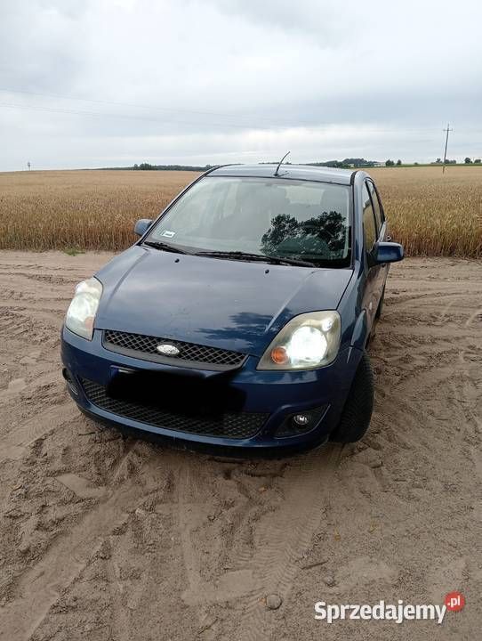 Niebieski Używany 2007 Ford Fiesta Hatchback | 5500 zł (Uczciwa cena) - Obraz 1/4