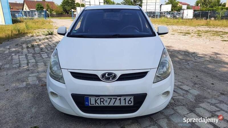 Biały Używany 2009 Hyundai i20 Hatchback | 11 500 zł (Uczciwa cena) - Obraz 1/4