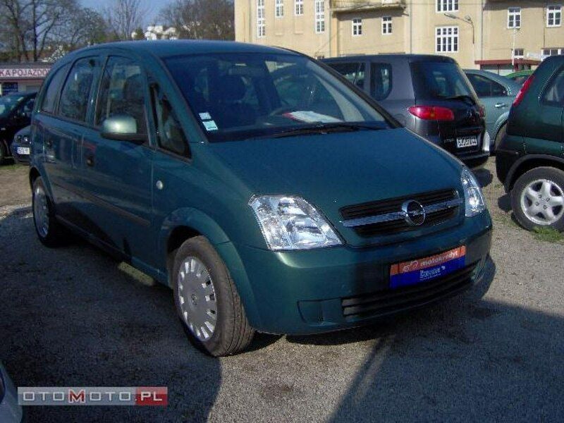 Zielony (metalik) Używany 2003 Opel Meriva Minivan | 18 500 zł - Obraz 1/1
