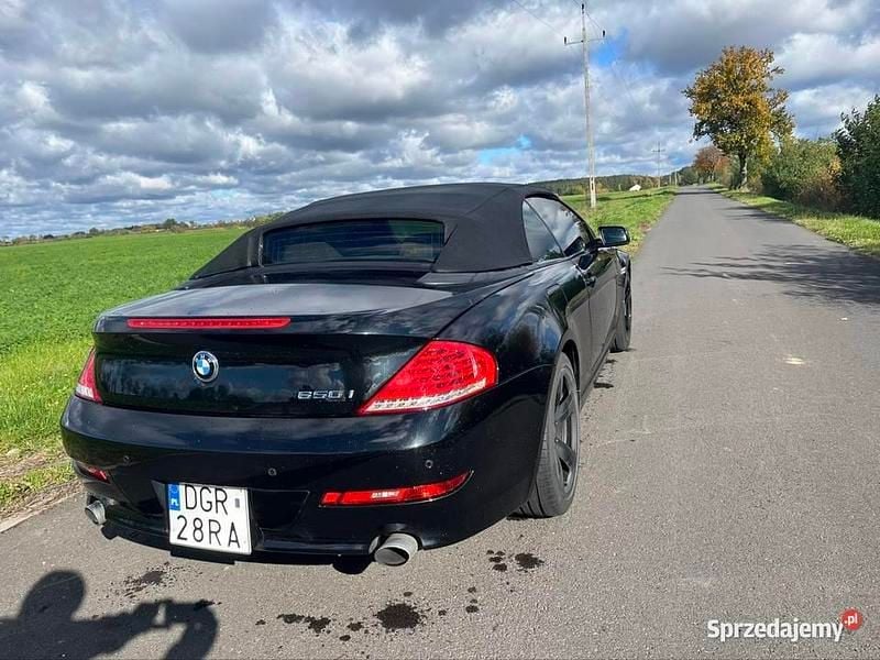 Używany BMW 650 Cabriolet 2008 Czarny Kabriolet