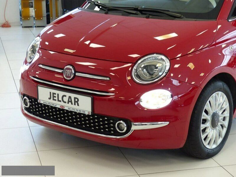 Używany Fiat 500 69 KM (50 kW) 2019 Czerwony (metalik) Hatchback