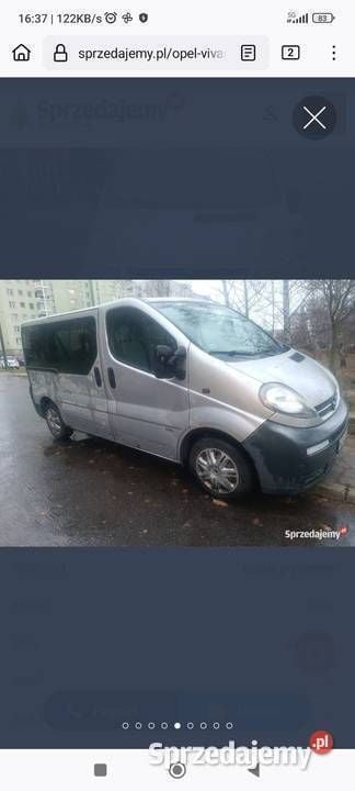 Używany 2003 Opel Vivaro Van | 9500 zł (Super Cena) - Obraz 1/4