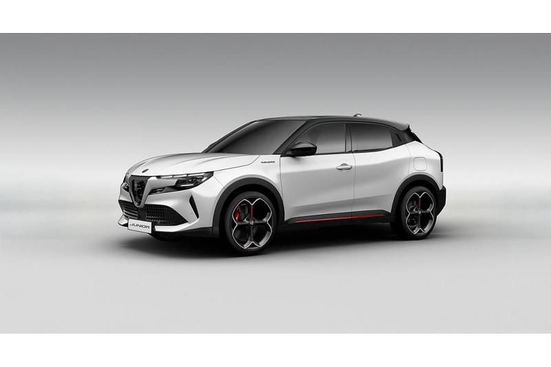 Nowe Alfa Romeo Junior Veloce 205 kW (280 KM) 2026 Biały  bianco sempione z czarnym dachem SUV