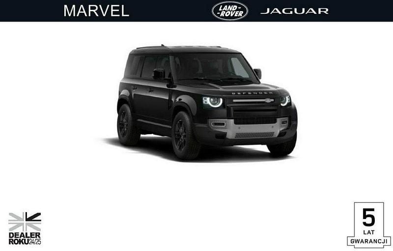 Czarny Używany 2024 Land Rover Defender S SUV | 379 500 zł (Uczciwa cena) - Obraz 1/4