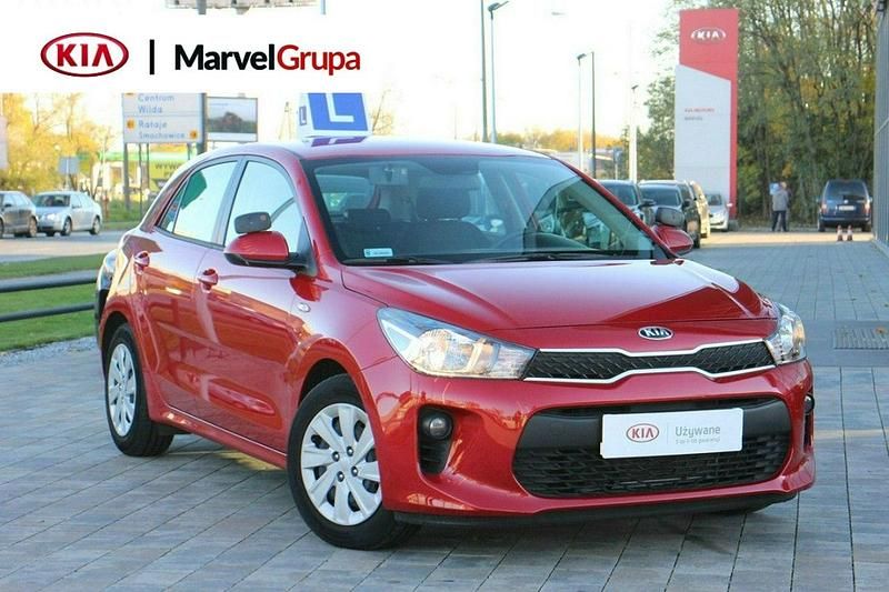 Używany Kia Rio 84 KM (61 kW) 2017 Czerwony Hatchback