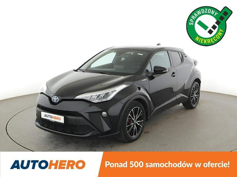 Czarny Używany 2020 Toyota C-HR SUV | 91 300 zł (Uczciwa cena) - Obraz 1/3