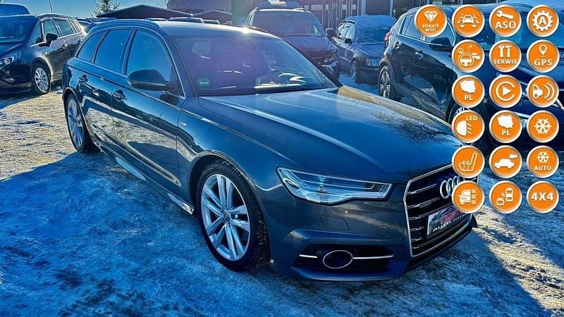 Używany Audi A6 S-Line 272 KM (200 kW) 2017 Grafitowy Kombi