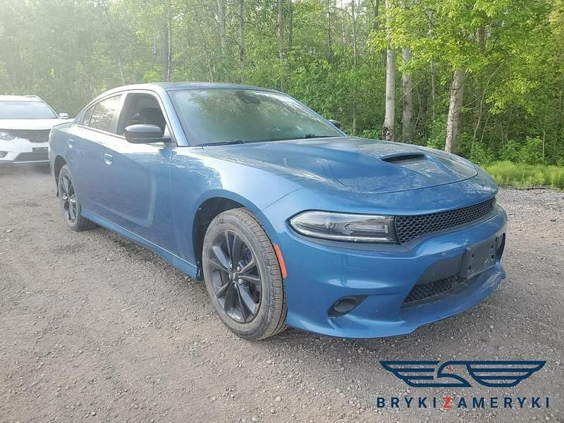 Niebieski Używany 2020 Dodge Charger Sedan/Limuzyna | 66 280 zł - Obraz 1/3