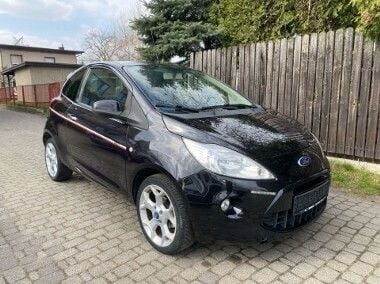 Czarny Używany 2012 Ford Ka Titanium Hatchback | 9500 zł (Dobra cena) - Obraz 1/4