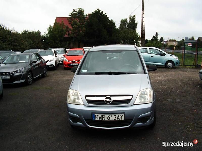 Srebrny Używany 2009 Opel Meriva Minivan | 6800 zł (Uczciwa cena) - Obraz 1/4