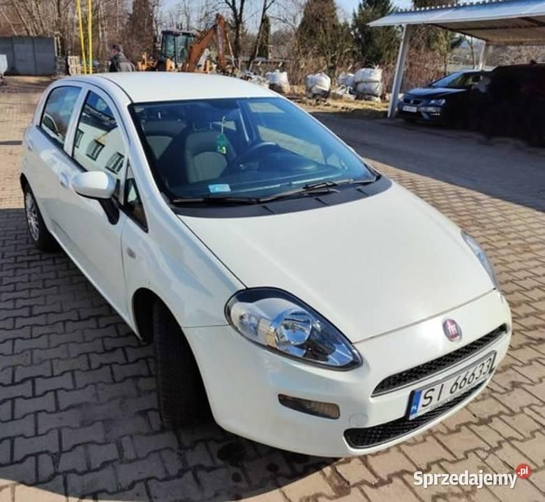 Biały Używany 2017 Fiat Punto Hatchback | 16 900 zł - Obraz 1/4
