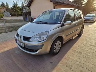 Srebrny Używany 2007 Renault Scénic II Minivan | 4700 zł (Uczciwa cena) - Obraz 1/4