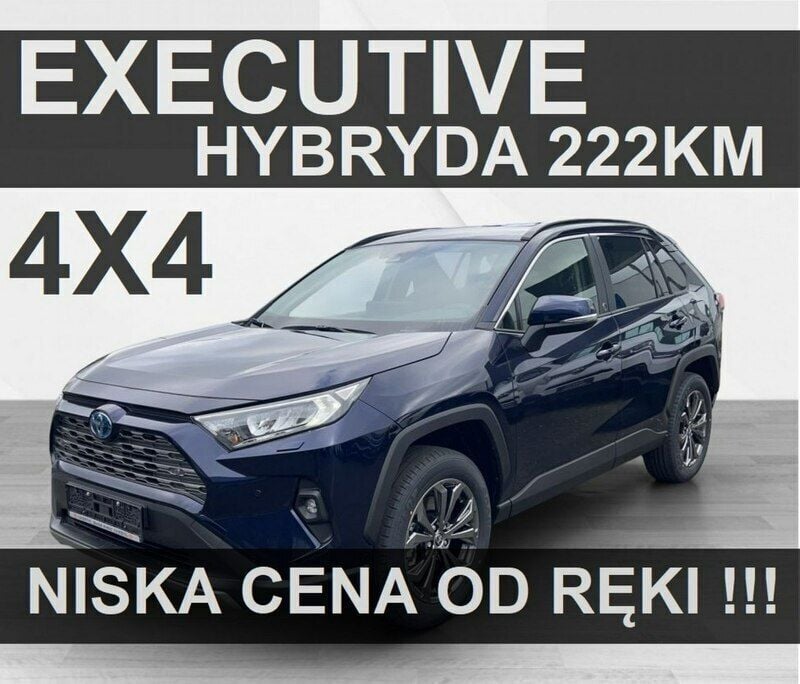 Niebieski (metalik) Nowe 2024 Toyota RAV4 Hybrid SUV | 204 900 zł (Uczciwa cena) - Obraz 1/4