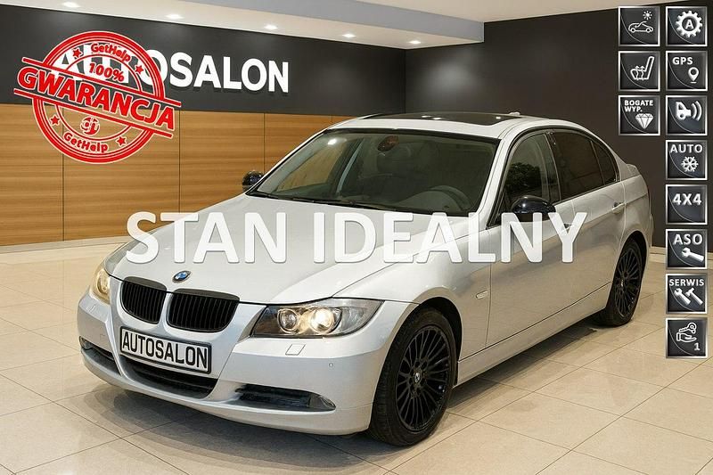 Srebrny Używany 2006 BMW 325 Sedan/Limuzyna | 25 900 zł (Dość drogi) - Obraz 1/4