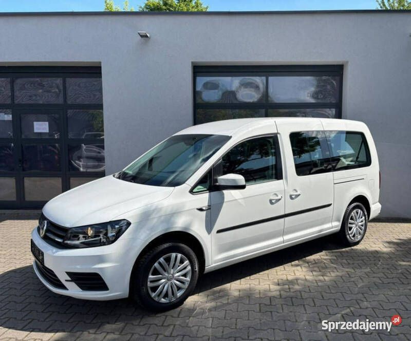 Biały Używany 2020 VW Caddy Maxi Minivan | 139 900 zł - Obraz 1/4
