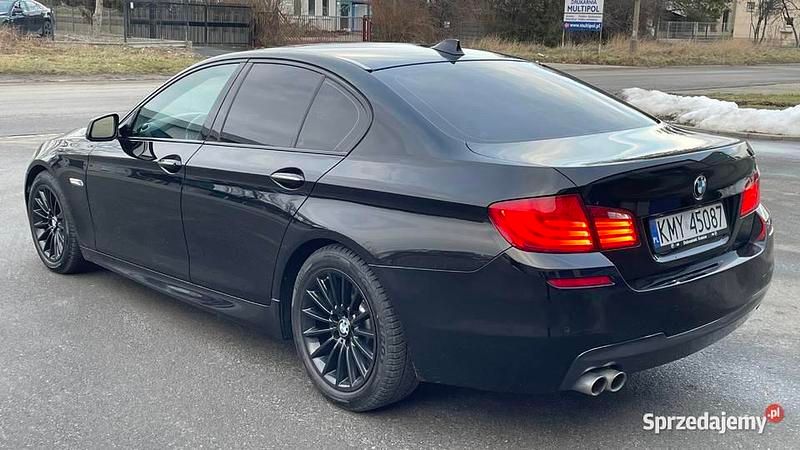 Używany BMW 528 Shadowline 2011 Czarny Sedan/Limuzyna