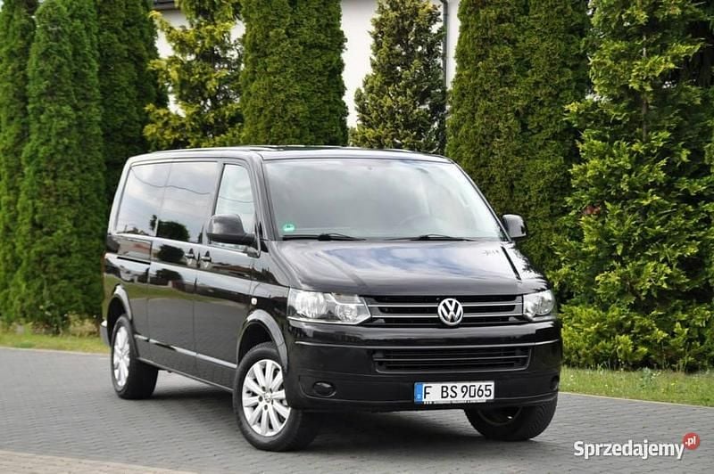 Czarny Używany 2012 VW Multivan Highline Minivan | 72 900 zł (Dobra cena) - Obraz 1/4