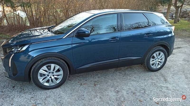 Niebieski Używany 2021 Peugeot 3008 Active SUV | 77 900 zł (Uczciwa cena) - Obraz 1/4