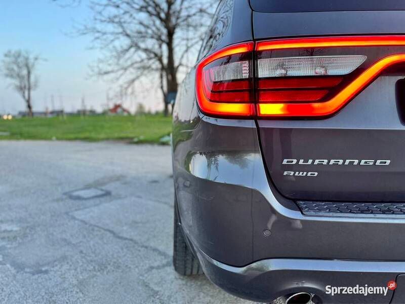 Szary Używany 2017 Dodge Durango SUV | 90 500 zł (Drogi) - Obraz 1/4
