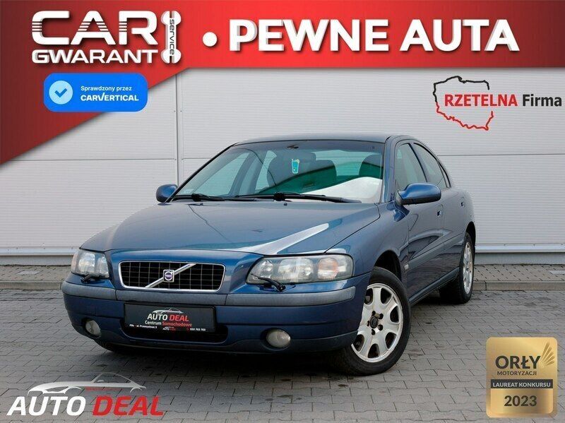 Niebieski Używany 2003 Volvo S60 Sedan/Limuzyna | 10 700 zł - Obraz 1/4