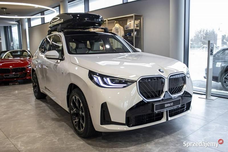 Nowe BMW X3 Shadowline 2025 Biały SUV