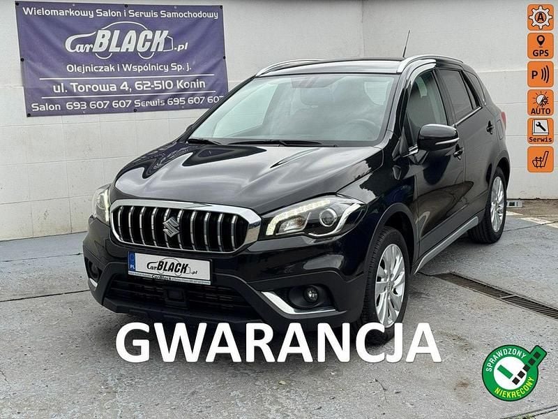 Czarny Używany 2021 Suzuki SX4 S-Cross SUV | 69 990 zł (Dobra cena) - Obraz 1/4