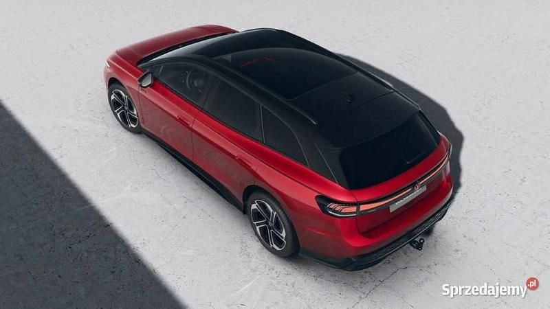 Nowe VW ID.7 GTX 250 kW (340 KM) 2026 Czerwony Kombi