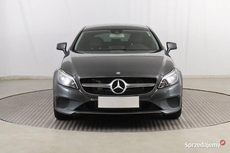 Szary Używany 2015 Mercedes CLS250 Kombi | 78 999 zł - Obraz 1/4
