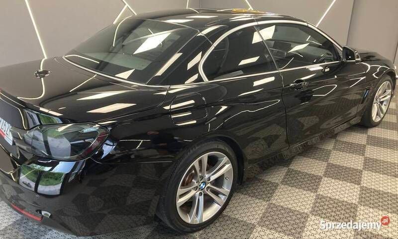 Czarny Używany 2017 BMW 430 Cabriolet Kabriolet | 99 990 zł - Obraz 1/1
