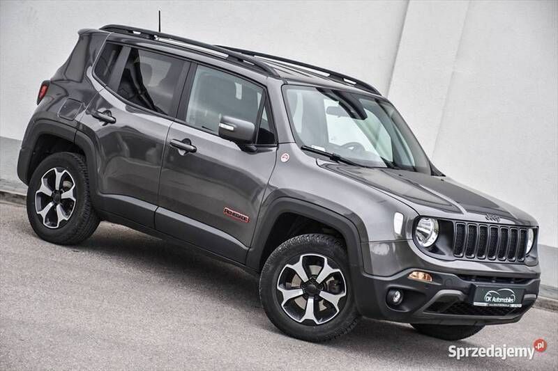 Grafitowy Używany 2018 Jeep Renegade Trailhawk SUV | 79 600 zł (Drogi) - Obraz 1/4