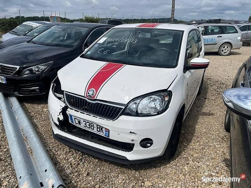Biały Używany 2013 Skoda Citigo Hatchback | 8300 zł - Obraz 1/4