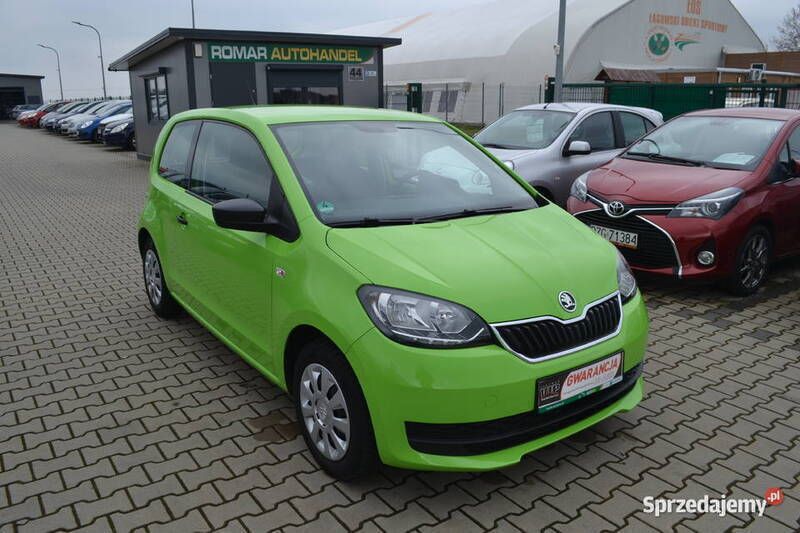 Zielony Używany 2018 Skoda Citigo Hatchback | 25 900 zł (Uczciwa cena) - Obraz 1/4