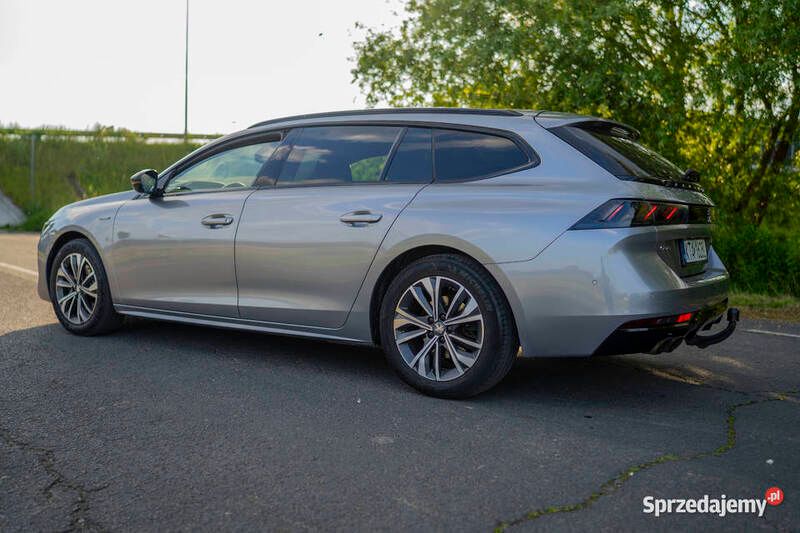 Srebrny Używany 2020 Peugeot 508 GT-line Kombi | 86 000 zł (Drogi) - Obraz 1/4