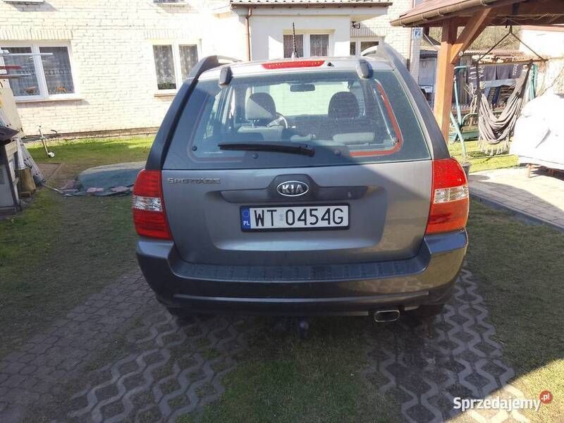 Szary Używany 2007 Kia Sportage SUV | 18 000 zł (Uczciwa cena) - Obraz 1/4