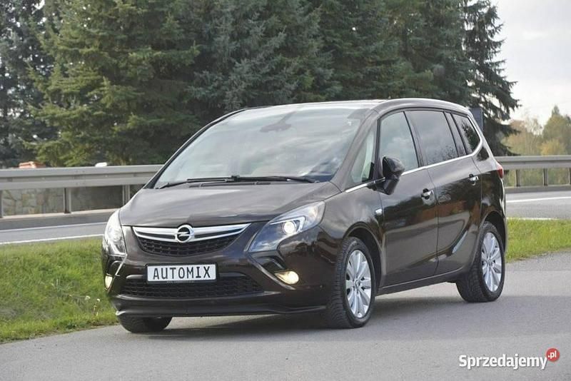 Brązowy (metalik) Używany 2012 Opel Zafira Minivan | 29 300 zł (Dość drogi) - Obraz 1/4
