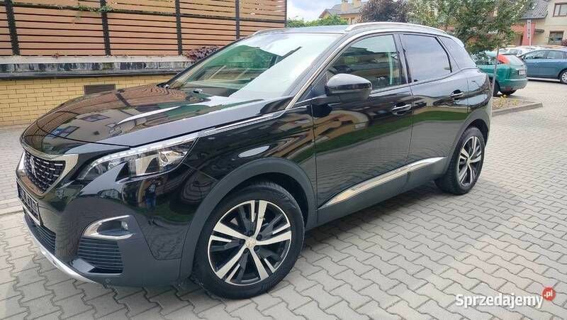 Czarny Używany 2017 Peugeot 3008 SUV | 57 900 zł (Uczciwa cena) - Obraz 1/4